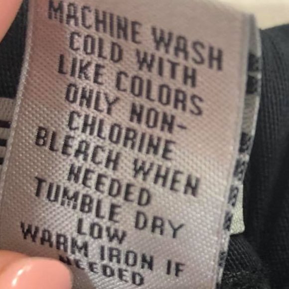 Catherines Sz 4X Black Jean Capris NWT - Picture 8 of 11